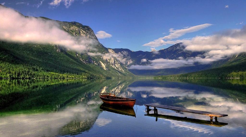 Appartamento Apartmaji Pri Marodnu Bohinj Esterno foto